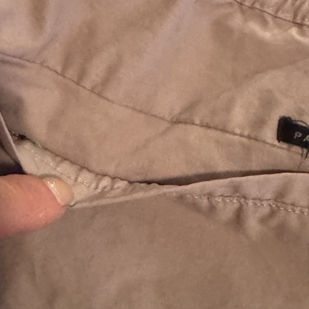 PacSun Men's Relaxed Cargo Jogger Pants Large Mauve Elastic Waist Drawstring - Picture 14 of 14